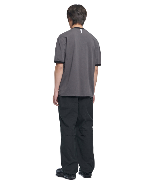 NOMANUAL(NOMANUAL)の「RAW VISION RINGER T-SHIRT - CHARCOAL(Tシャツ/カットソー・レディース・その他・SMALL/MEDIUM/LARGE/X-LARGE)」の4枚目の写真