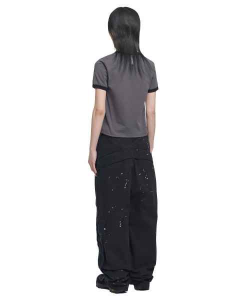 NOMANUAL(NOMANUAL)の「RAW VISION RINGER T-SHIRT - CHARCOAL(Tシャツ/カットソー・レディース・その他・SMALL/MEDIUM/LARGE/X-LARGE)」の6枚目の写真