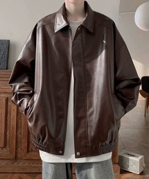 SHEPP（シープ）の「PUルーズシルエットジャケット（ブルゾン）」