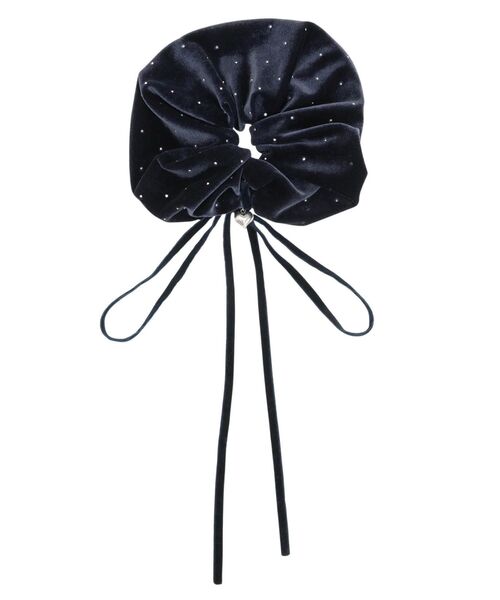 EMODA（エモダ）の「スタッズシュシュ（シュシュ・レディース・ブラック/ネイビー/ブラウン・FREE）」の7枚目の写真