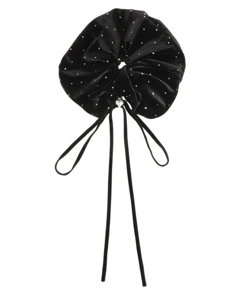 EMODA（エモダ）の「スタッズシュシュ（シュシュ・レディース・ブラック/ネイビー/ブラウン・FREE）」の9枚目の写真