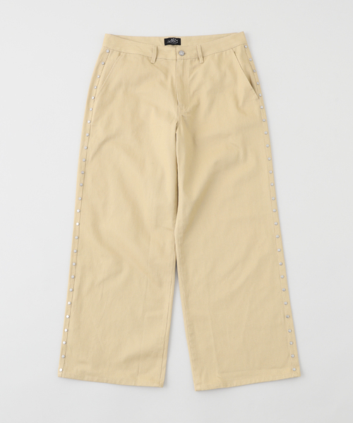 AFB / エーエフビー SUPER BAGGY STUDDED PANTS