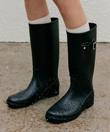 LOOKAST（ルックキャスト）の「ジェニ レインブーツ_ブラック / JENNY RAIN BOOTS_BLACK（レインシューズ）」