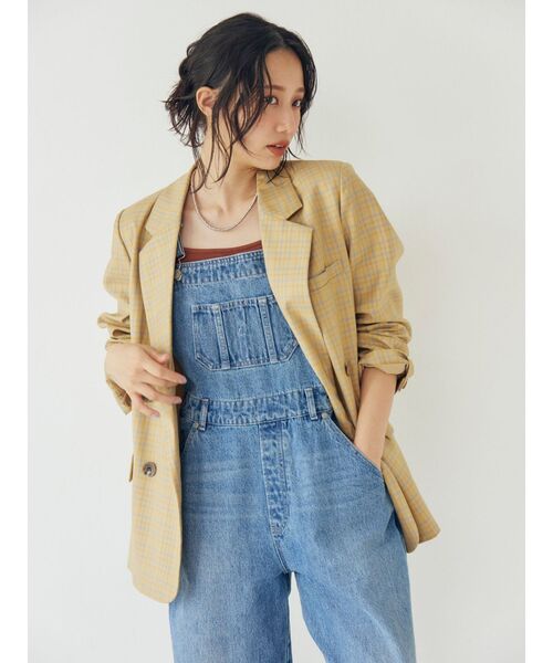 Ungrid(アングリッド)の「ビッグシルエットテーラードジャケット(テーラードジャケット・レディース・ネイビー/その他1・FREE)」の8枚目の写真