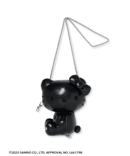 FURFUR(ファーファー)の「【WEB・一部店舗限定カラー】HELLO KITTYぬいぐるみショルダー(ショルダーバッグ・レディース・チャコールグレー/ブラック/サックスブルー/ホワイト/ピンク・F)」の3枚目の写真