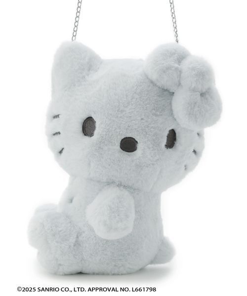 FURFUR(ファーファー)の「【WEB・一部店舗限定カラー】HELLO KITTYぬいぐるみショルダー(ショルダーバッグ・レディース・チャコールグレー/ブラック/サックスブルー/ホワイト/ピンク・F)」の14枚目の写真