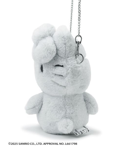 FURFUR(ファーファー)の「【WEB・一部店舗限定カラー】HELLO KITTYぬいぐるみショルダー(ショルダーバッグ・レディース・チャコールグレー/ブラック/サックスブルー/ホワイト/ピンク・F)」の16枚目の写真