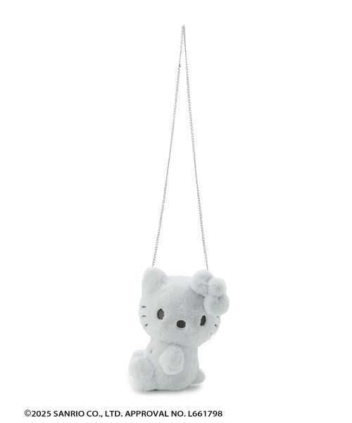 FURFUR(ファーファー)の「【WEB・一部店舗限定カラー】HELLO KITTYぬいぐるみショルダー(ショルダーバッグ・レディース・チャコールグレー/ブラック/サックスブルー/ホワイト/ピンク・F)」の22枚目の写真