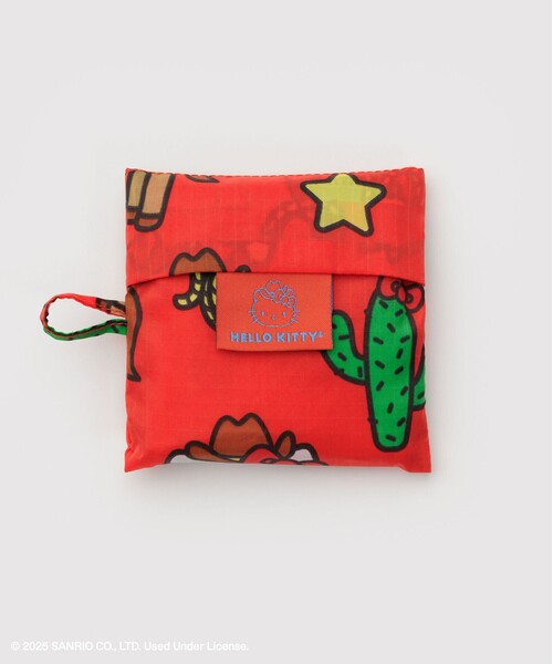 green label relaxing（グリーンレーベルリラクシング）の「＜BAGGU＞BABY / サンリオ 2 / キッズ（エコバッグ/サブバッグ・キッズ・レッド・FREE）」の3枚目の写真