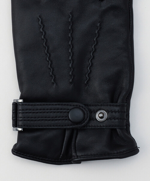 COMME CA MEN（コムサメン）の「レザー グローブ（手袋・メンズ・ブラック・FREE）」の5枚目の写真