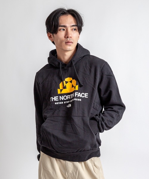 THE NORTH FACE(ザノースフェイス)の「【THE NORTH FACE/ザ・ノースフェイス】プルオーバー パーカー裏起毛(パーカー・メンズ・グレー/ブラック・M/L/LL)」の5枚目の写真