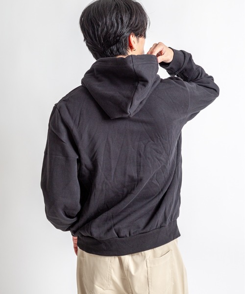THE NORTH FACE(ザノースフェイス)の「【THE NORTH FACE/ザ・ノースフェイス】プルオーバー パーカー裏起毛(パーカー・メンズ・グレー/ブラック・M/L/LL)」の8枚目の写真
