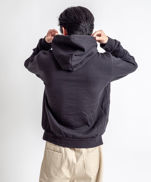THE NORTH FACE(ザノースフェイス)の「【THE NORTH FACE/ザ・ノースフェイス】プルオーバー パーカー裏起毛(パーカー・メンズ・グレー/ブラック・M/L/LL)」の9枚目の写真