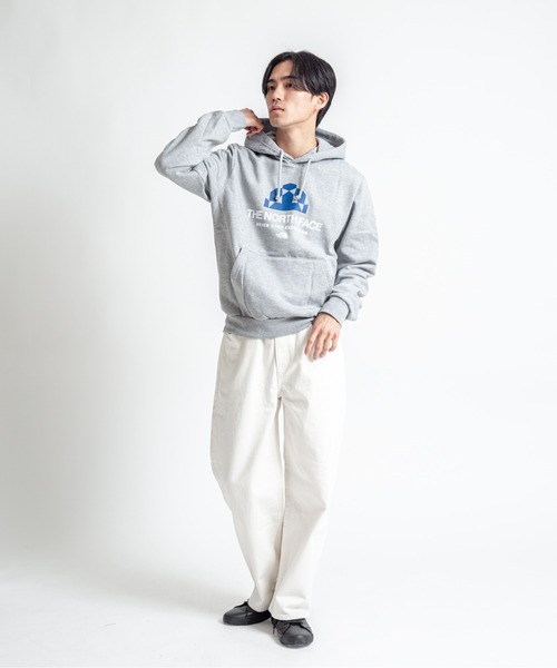THE NORTH FACE(ザノースフェイス)の「【THE NORTH FACE/ザ・ノースフェイス】プルオーバー パーカー裏起毛(パーカー・メンズ・グレー/ブラック・M/L/LL)」の21枚目の写真