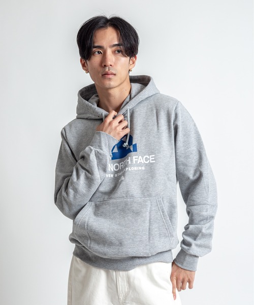 THE NORTH FACE(ザノースフェイス)の「【THE NORTH FACE/ザ・ノースフェイス】プルオーバー パーカー裏起毛(パーカー・メンズ・グレー/ブラック・M/L/LL)」の14枚目の写真
