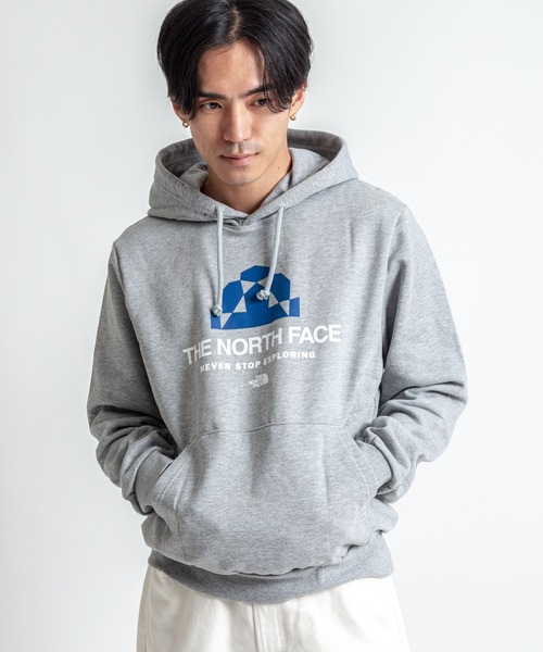 THE NORTH FACE(ザノースフェイス)の「【THE NORTH FACE/ザ・ノースフェイス】プルオーバー パーカー裏起毛(パーカー・メンズ・グレー/ブラック・M/L/LL)」の15枚目の写真