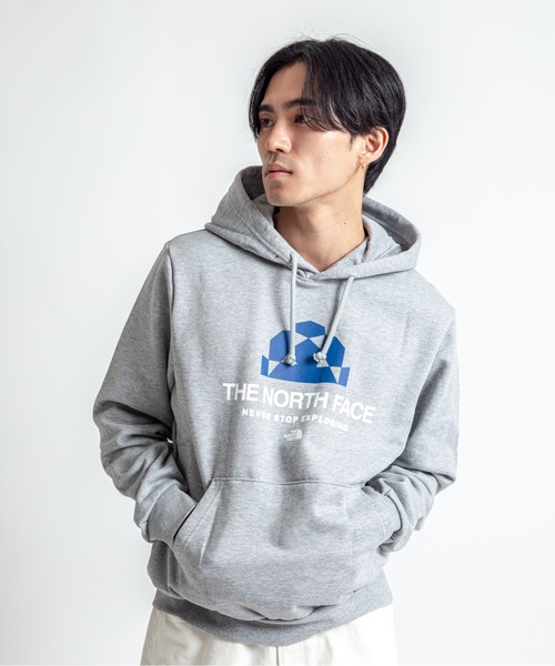 THE NORTH FACE(ザノースフェイス)の「【THE NORTH FACE/ザ・ノースフェイス】プルオーバー パーカー裏起毛(パーカー・メンズ・グレー/ブラック・M/L/LL)」の16枚目の写真