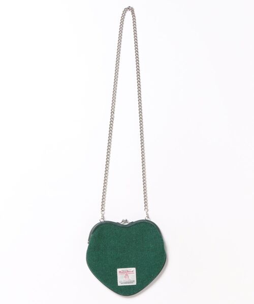 Vivienne Westwood（ヴィヴィアンウエストウッド）の「BELLE HEART FRAME PURSE（ハンドバッグ・レディース・ホワイト系その他/グリーン系その他・FREE）」の3枚目の写真