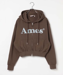 AMESWORLDWIDE（アメスワールドワイド）の「【UNISEX】AMES WORLDWIDE ／ベーシックロゴジップフーディー（パーカー）」