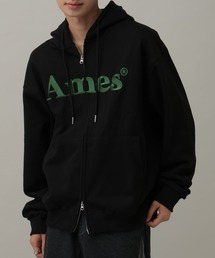 【UNISEX】AMES WORLDWIDE ／ベーシックロゴジップフーディー