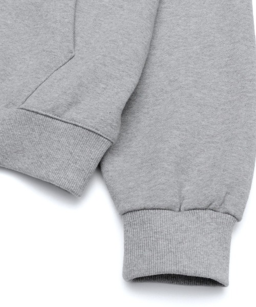AMESWORLDWIDE(アメスワールドワイド)の「【UNISEX】AMES WORLDWIDE /ベーシックロゴジップフーディー(パーカー・レディース・ブラック/グレー/クリーム/チャコール/ネイビー・SMALL/MEDIUM/LARGE)」の18枚目の写真