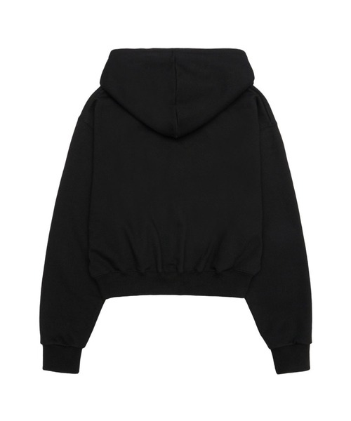 AMESWORLDWIDE(アメスワールドワイド)の「【UNISEX】AMES WORLDWIDE /ベーシックロゴジップフーディー(パーカー・レディース・ブラック/グレー/クリーム/チャコール/ネイビー・SMALL/MEDIUM/LARGE)」の20枚目の写真