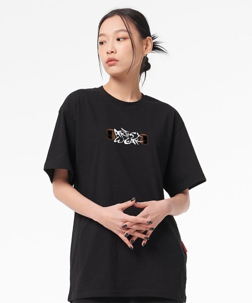 ARTISTWEAR（アーティストウェア）の「[ATW] ショーミーダー朝鮮 半袖Tシャツ_BK（Tシャツ/カットソー・レディース・その他・X-LARGE/XX-LARGE/XXXX-LARGE/LARGE/MEDIUM/SMALL）」の3枚目の写真