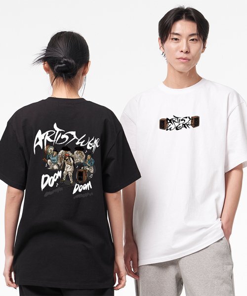 ARTISTWEAR（アーティストウェア）の「[ATW] ショーミーダー朝鮮 半袖Tシャツ_BK（Tシャツ/カットソー・レディース・その他・X-LARGE/XX-LARGE/XXXX-LARGE/LARGE/MEDIUM/SMALL）」の5枚目の写真