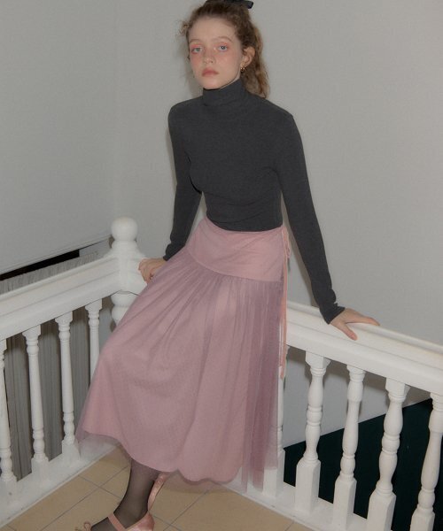 SALON DE YOHN（サロンドヨーン）の「Ballerina Skirt_ Pink（スカート・レディース・その他・MEDIUM/SMALL）」の2枚目の写真