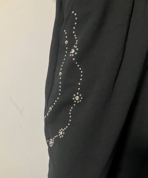 A'GEM/9 × .kom 『.KOM/ドットケーオーエム』Sparkle Line Sweat Pants