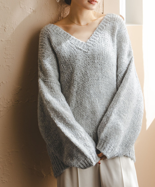 NOBLE TRICOTS JEAN MARC 2WAYボリュームニット NOBLE｜《NOBLE別注》TRICOTS JEAN MARC/トリコットジーンマルク 2WAY