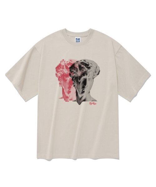 RADINEO(ラディネオ)の「ツインズ 半袖Tシャツ ベージュ(Tシャツ/カットソー・メンズ・その他・LARGE/MEDIUM/SMALL/X-LARGE)」の1枚目の写真
