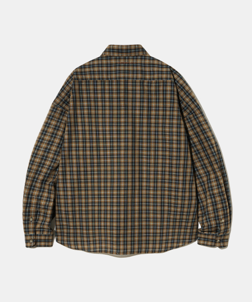 Diamond Layla(ダイアモンドレイラ)の「Teal Oasis Check Shirt S160 Olive Brown(シャツ/ブラウス・レディース・その他・LARGE/SMALL/MEDIUM)」の12枚目の写真