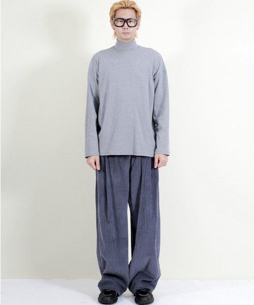 DEMARC(ドゥマーク)の「コーデュロイリアルワイドツータックパンツグレーシュブルー(その他パンツ・メンズ・その他・MEDIUM/LARGE)」の17枚目の写真