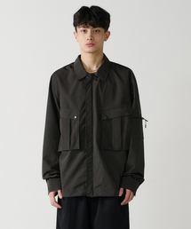 NOUN（ノウン）の「nylon shirts jacket (charcoal)（ナイロンジャケット）」