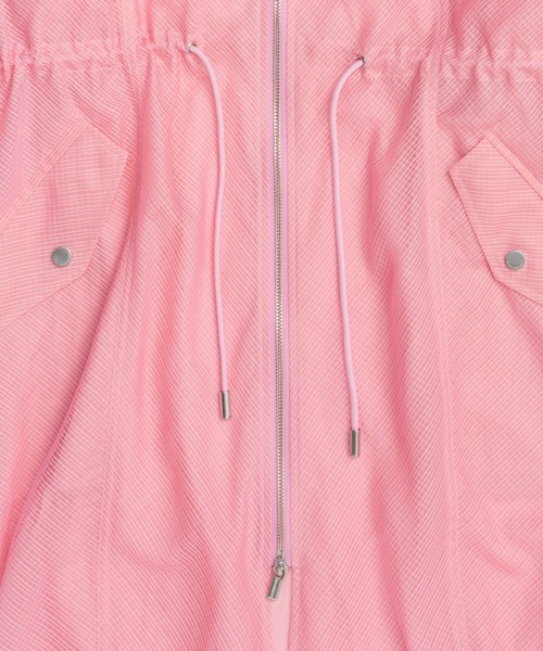 MAISON SPECIAL（メゾンスペシャル）の「Shear Moss Coat/シアーモッズコート（モッズコート・レディース・グリーン/ピンク・FREE）」の12枚目の写真