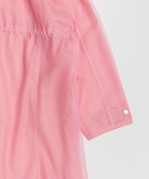 MAISON SPECIAL（メゾンスペシャル）の「Shear Moss Coat/シアーモッズコート（モッズコート・レディース・グリーン/ピンク・FREE）」の14枚目の写真