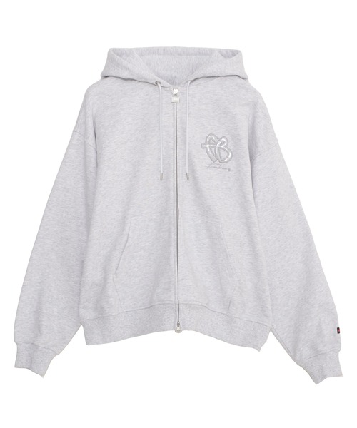 FUBU（ フブ）の「FUBU フブ ブランド FB Zip Hoodie / FBロゴ ジップパーカー（パーカー・メンズ・ブラック/アッシュグレー・XL/M/L）」の19枚目の写真