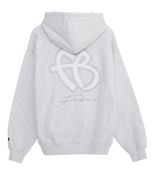 FUBU（ フブ）の「FUBU フブ ブランド FB Zip Hoodie / FBロゴ ジップパーカー（パーカー・メンズ・ブラック/アッシュグレー・XL/M/L）」の20枚目の写真