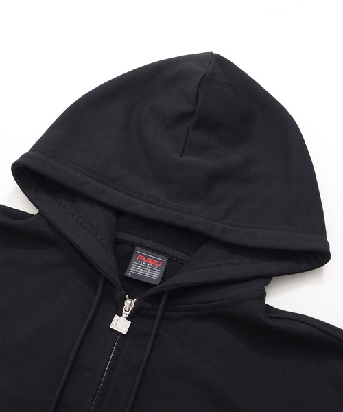 FUBU（ フブ）の「FUBU フブ ブランド FB Zip Hoodie / FBロゴ ジップパーカー（パーカー・メンズ・ブラック/アッシュグレー・XL/M/L）」の21枚目の写真