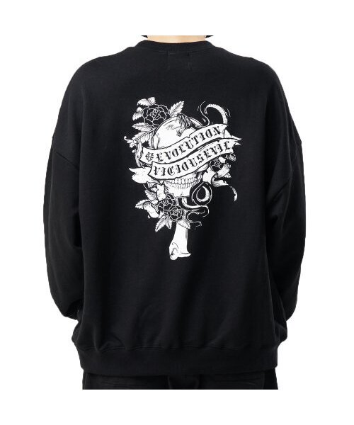 EIGHTVOLUME(エイトボリューム)の「EV ビシャス エブル オーバーサイズ スウェット(スウェット・メンズ・その他・ONESIZE)」の1枚目の写真