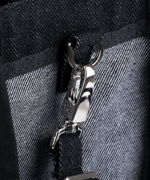 C WEAR BY THE GENIUS(シーウェアバイザジーニアス)の「デニムトートバッグミニブラック(トートバッグ・メンズ・その他・FREE)」の4枚目の写真