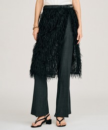 PRANK PROJECT | 【2026Spring Pre-Order】シアーフェザーラップスカート / Sheer Feather Wrap Skirt(スカート)