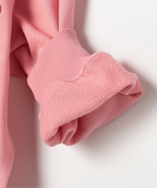 p.premier(ピードットプルミエ)の「イロチ買いしたいスプリングロゴトレーナー_ジュニア対応(スウェット・キッズ・グリーン/ピンク/チャコール/オレンジ/イエロー/ブルー/クリーム/オフホワイト・80/90/100/110/120/130/140)」の18枚目の写真