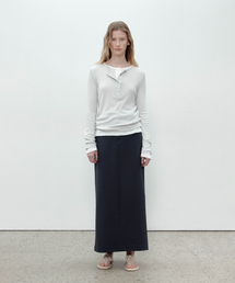 CLASSIC LONG SKIRT (CHARCOAL)
