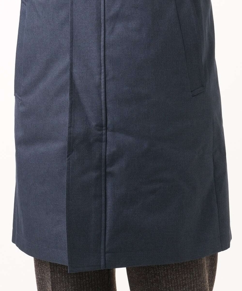 MICHEL KLEIN HOMME (ミッシェルクランオム)の「2WAYスタンドカラーロングコート(ステンカラーコート・メンズ・グレー/ネイビー・MEDIUM/LARGE/X-LARGE)」の10枚目の写真