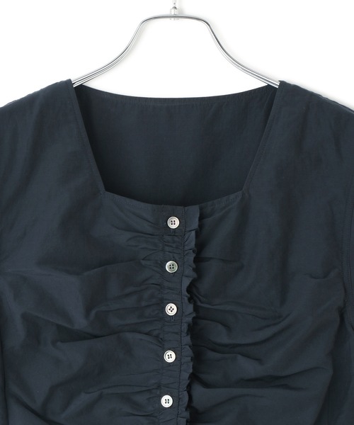 ADAM ET ROPE'（アダムエロペ）の「ブラウスコンビオールインワン（つなぎ/オールインワン・レディース・ブラック/ブルー系その他・36/38）」の19枚目の写真