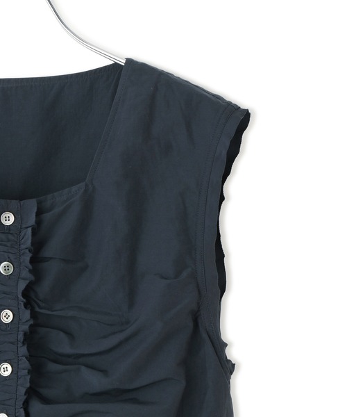 ADAM ET ROPE'（アダムエロペ）の「ブラウスコンビオールインワン（つなぎ/オールインワン・レディース・ブラック/ブルー系その他・36/38）」の20枚目の写真