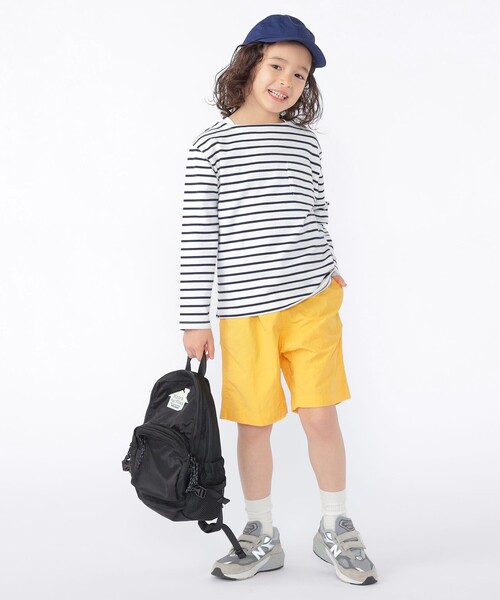 SHIPS(シップス)の「SHIPS KIDS:100~130cm /ボーダー ロングスリーブTシャツ(Tシャツ/カットソー・キッズ・ブルー/ホワイト・100/110/120/130)」の7枚目の写真