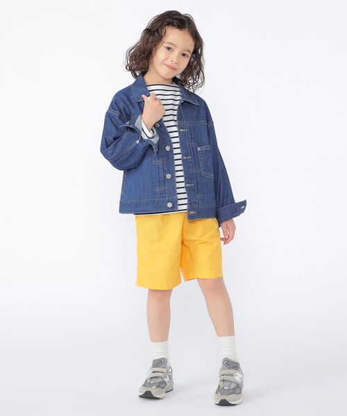 SHIPS(シップス)の「SHIPS KIDS:100~130cm /ボーダー ロングスリーブTシャツ(Tシャツ/カットソー・キッズ・ブルー/ホワイト・100/110/120/130)」の10枚目の写真